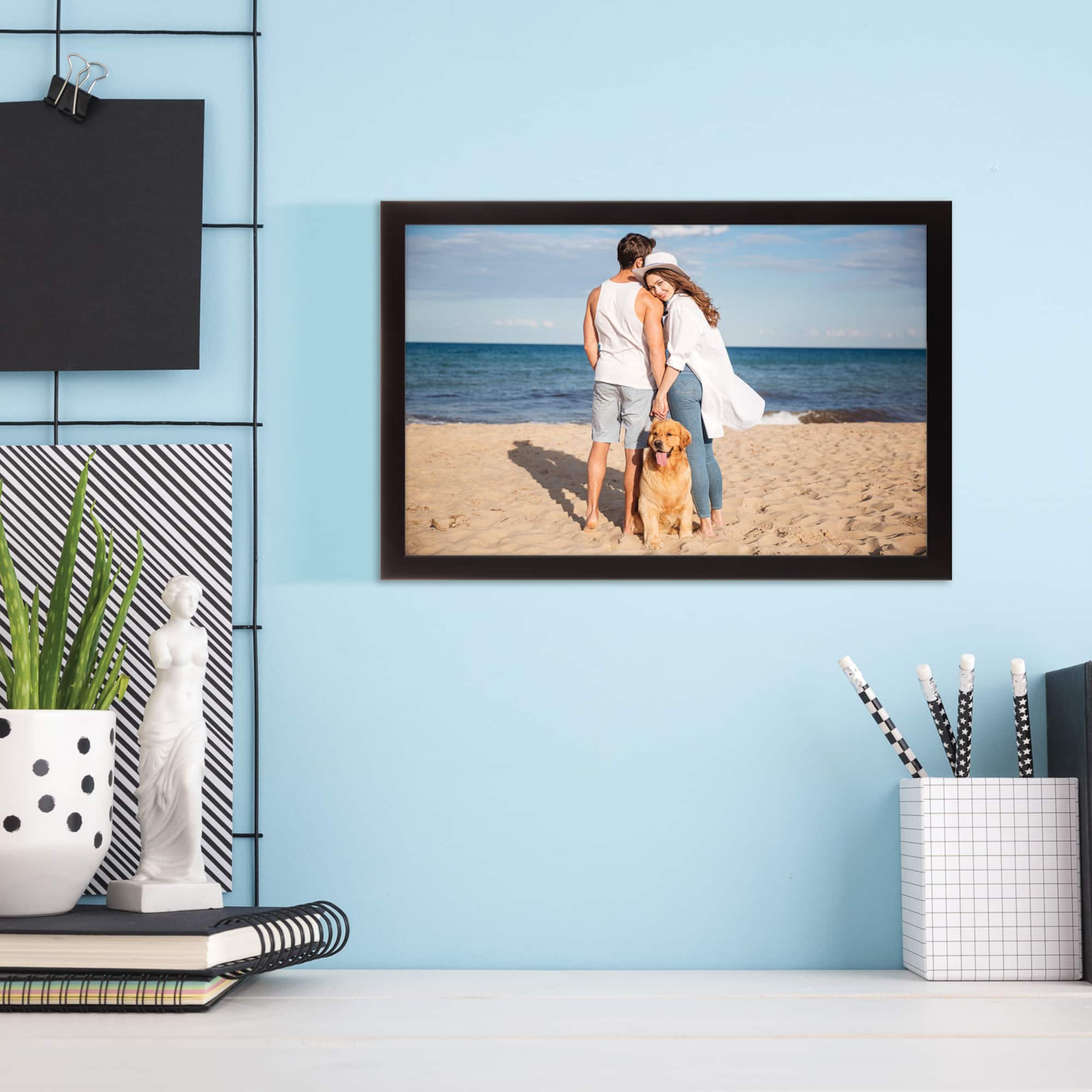 12 Pack: Black Narrow Frame